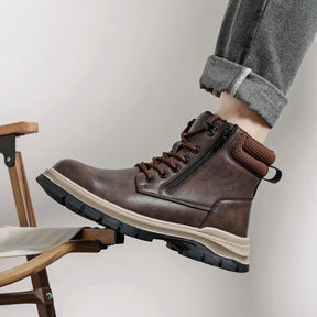 Bota Masculina Para Inverno Solado Antiderrapante - (Promoção de Inverno 2025)