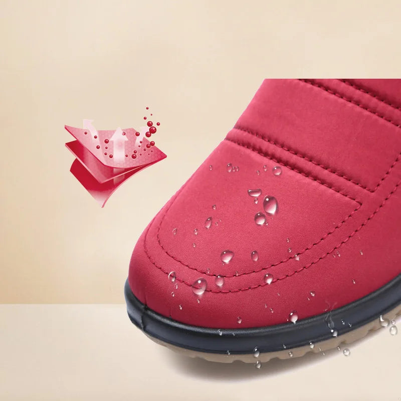 Bota Curta Feminina Para Inverno Impermeável Antiderrapante Proteção e Conforto – (Promoção de Inverno 2025)