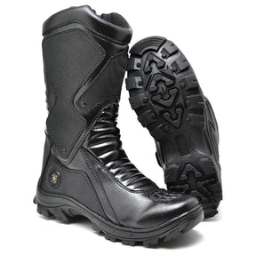 Bota Masculina Biker com Proteção Estilo Tornado - (Promoção de Inverno 2025)