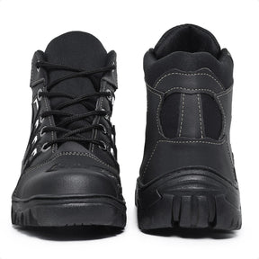 Bota Coturno Masculino Motociclista Militar Cano Médio Tático - (Promoção de Inverno 2025)