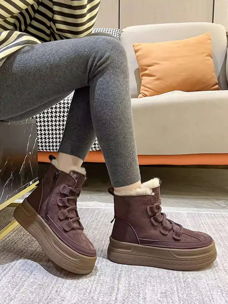 Bota Feminina Estilo Australia Forrada e Confortável – (Promoção de Inverno 2025)