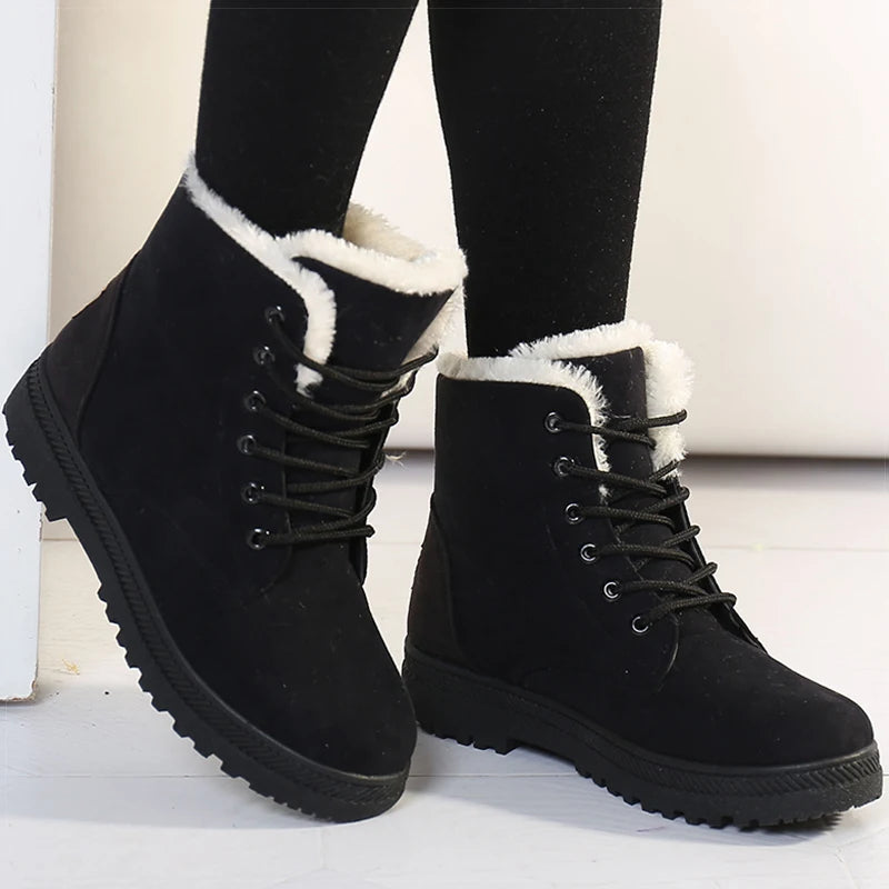 Bota Feminina Para Inverno Cano Curto (Promoção de Inverno 2025)