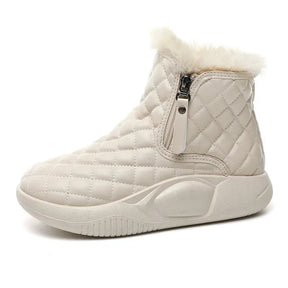 Bota Feminina Para Inverno com Zíper Solado Grosso (Promoção de Inverno 2025)
