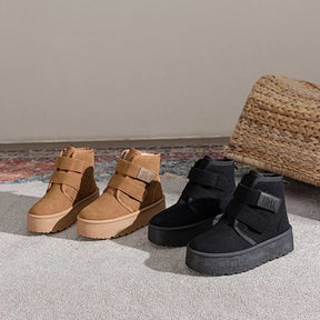 Bota Feminina Curta Forrada com Algodão Térmico – (Promoção de Inverno 2025)