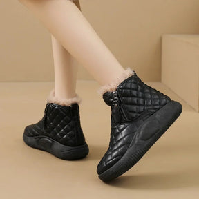Bota Feminina Para Inverno com Zíper Solado Grosso (Promoção de Inverno 2025)