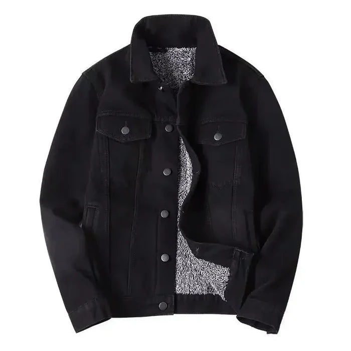 Jaqueta Jeans Masculina Peludo Style - (PROMOÇÃO DE INVERNO 2025)