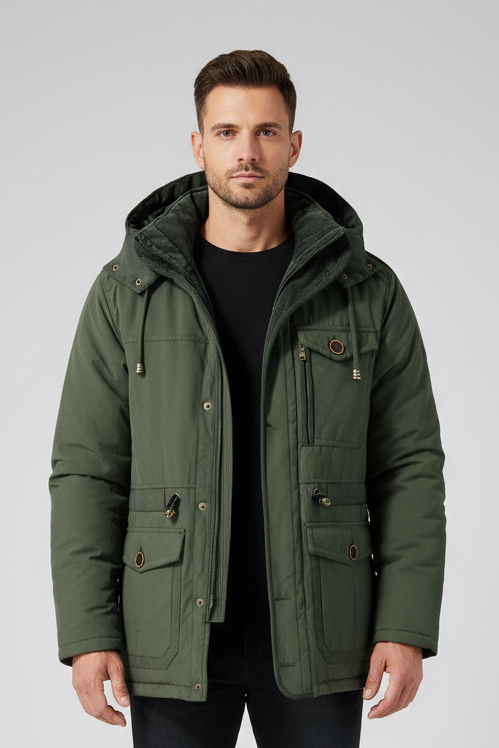 Jaqueta Masculina Acolchoada Artic Monk