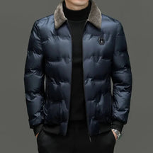 Jaqueta Masculina Acolchoada Veludo Plush - (PROMOÇÃO DE INVERNO 2025)