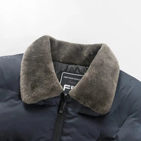 Jaqueta Masculina Acolchoada Veludo Plush - (PROMOÇÃO DE INVERNO 2025)