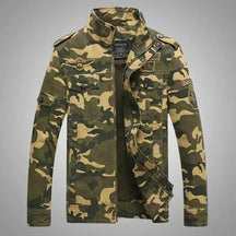 Jaqueta Masculina Camuflada Camo Force - (PROMOÇÃO DE INVERNO 2025)