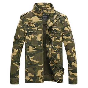 Jaqueta Masculina Camuflada Camo Force - (PROMOÇÃO DE INVERNO 2025)