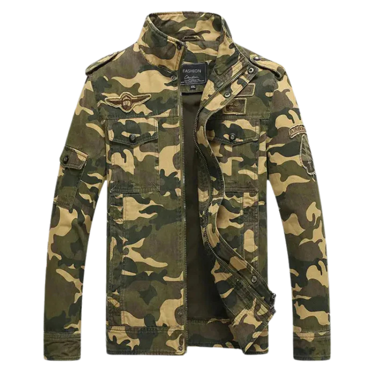 Jaqueta Masculina Camuflada Camo Force - (PROMOÇÃO DE INVERNO 2025)