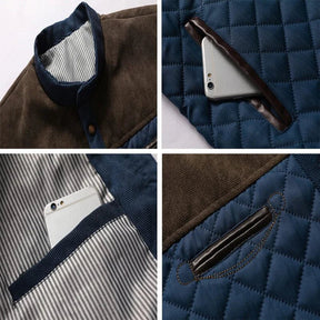 Jaqueta Masculina Casual Veludo Confort - (PROMOÇÃO DE INVERNO 2025)