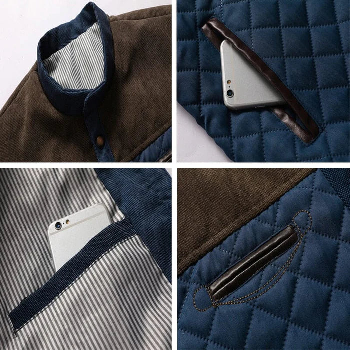 Jaqueta Masculina Casual Veludo Confort - (PROMOÇÃO DE INVERNO 2025)