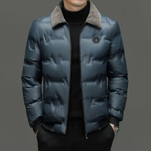 Jaqueta Masculina Acolchoada Veludo Plush - (PROMOÇÃO DE INVERNO 2025)