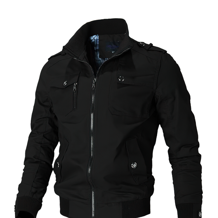 Jaqueta Masculina Com Zíper Haro