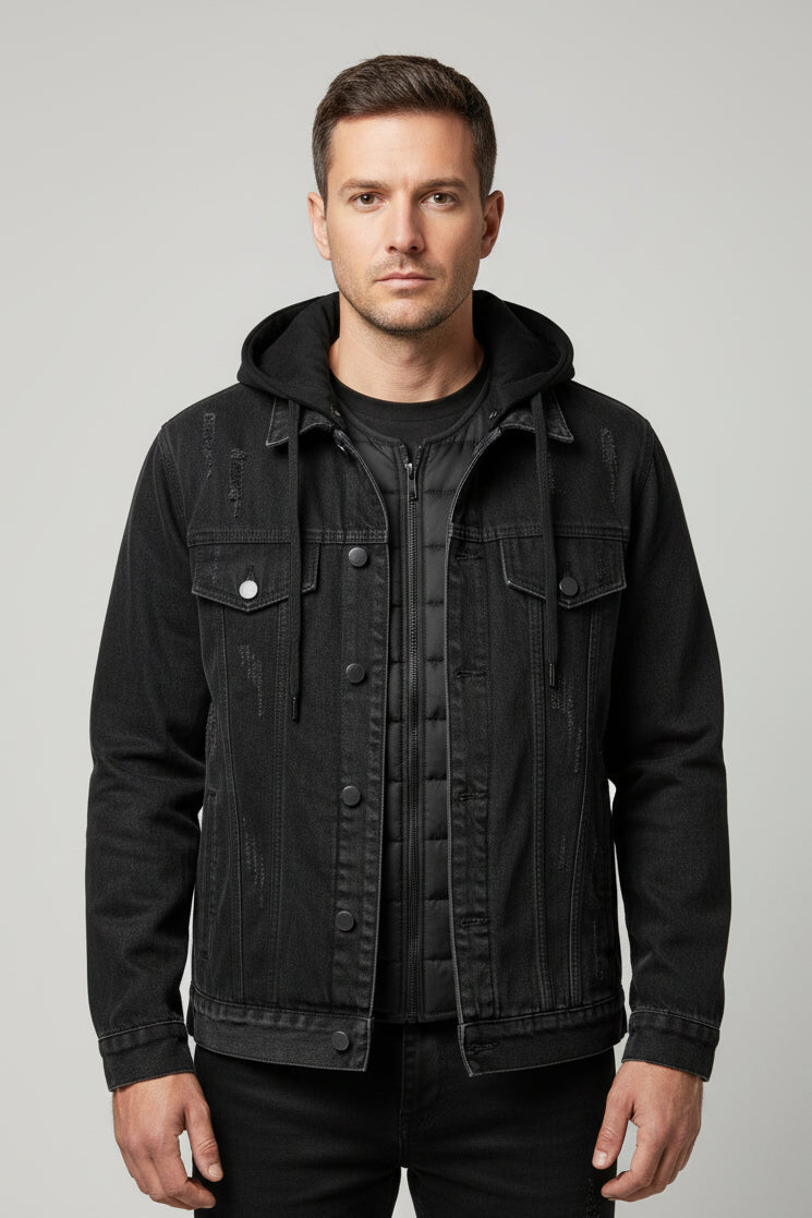 Jaqueta Masculina Jeans Padded